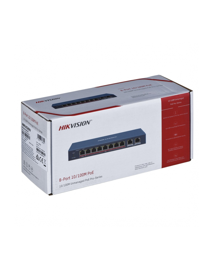 SWITCH POE HIKVISION DS-3E0310HP-E 10-PORTOWY główny