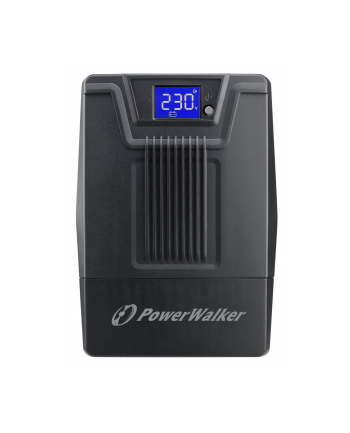 POWER WALKER UPS LINE-IN VI 600 SCL 600VA  2X SCHUKO  RJ11/45  USB  LCD