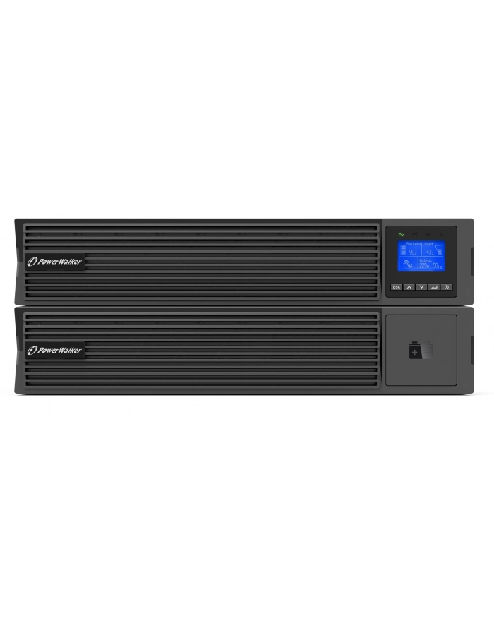 POWER WALKER UPS ON-LINE RACK 19  VFI 3000 ICR IOT PF1 1/1 FAZY  3000VA  8X IEC C13 + 1X IEC C19  USB/RS232  LCD główny