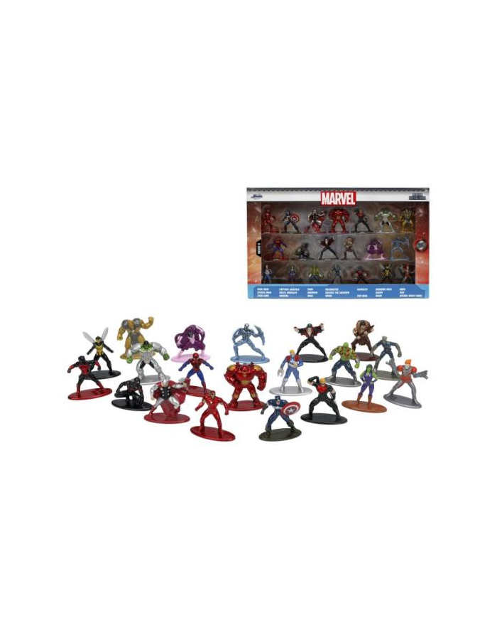 dickie Marvel metalowe figurki 20-pak wave 6 JADA główny