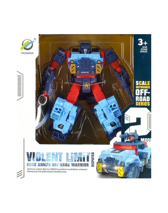 euro-trade Robot wojsko 2w1 500542 Mega Creative główny
