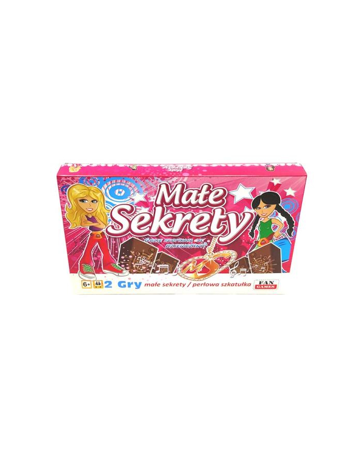PROMO 2 Gra planszowa Małe sekrety Perłowa szkatułka 802989 Artyk główny