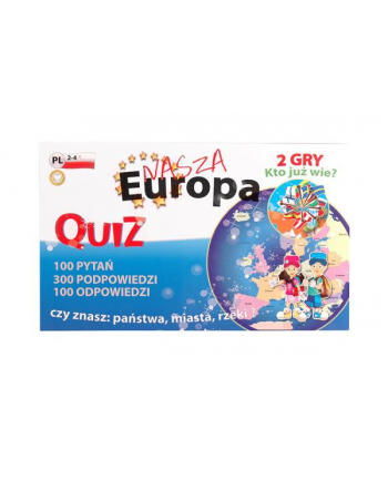 PROMO Gra Quiz 2w1 Nasza Europa Kto już wie? 804518 Artyk