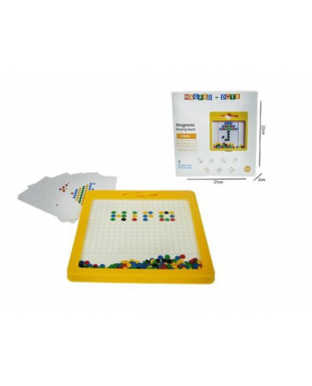 Mozaika magnetyczna 50el 10 kart H12801 Hipo