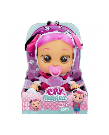 tm toys Lalka bobas Cry Babies Dressy Dotty 081451