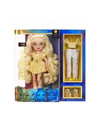 mga entertainment MGA Rainbow High Core Lalka Fashion doll - Delilah Fields (Buttercup) 578307