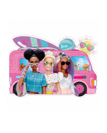 Clementoni Puzzle 104el shaped Barbie 27162