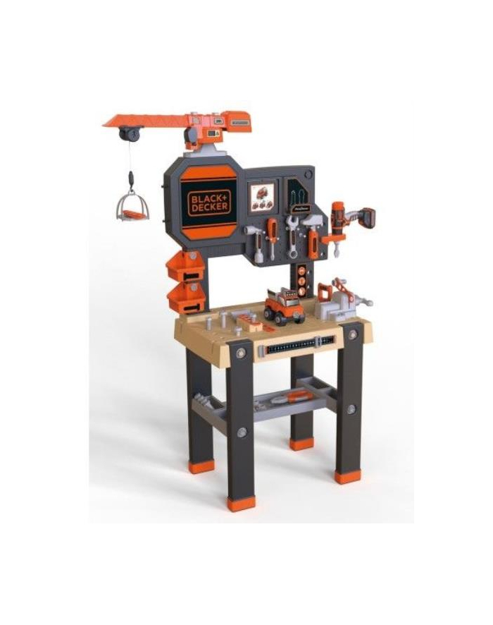 Warsztat z dźwigiem Black+Decker SMOBY główny