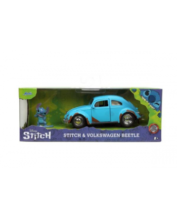 dickie Auto Volkswagen Beetle Stitch z figurką 1:32 JADA