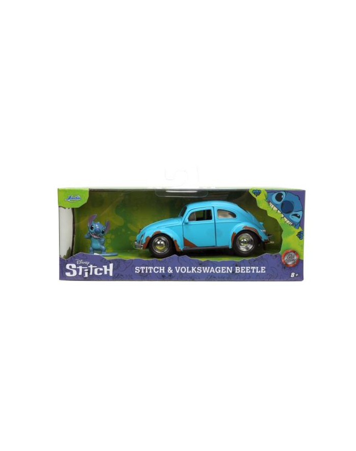 dickie Auto Volkswagen Beetle Stitch z figurką 1:32 JADA główny