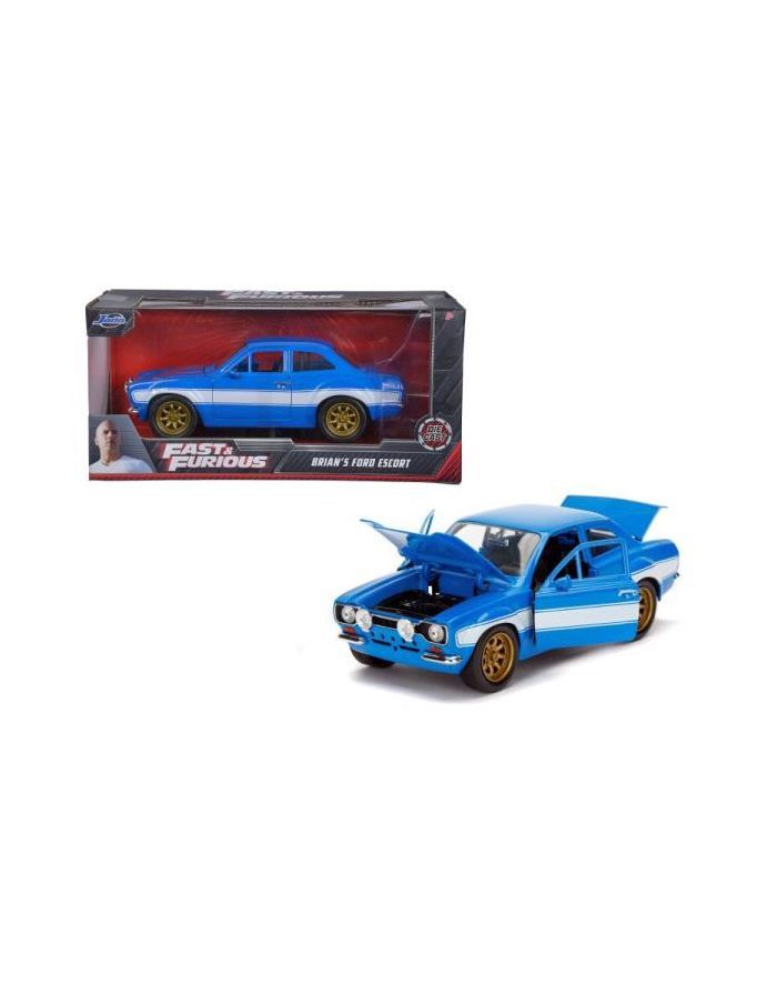 dickie Auto Fast'amp;Furious Szybcy i wściekli 1974 Ford Escort 1:24 JADA główny