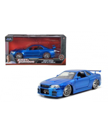 dickie Auto Fast'amp;Furious Szybcy i wściekli 2002 Nissan Skyline 1:24 JADA