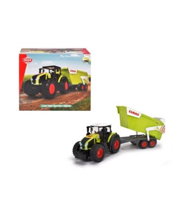 dickie Traktor z przyczepą 64cm FARM