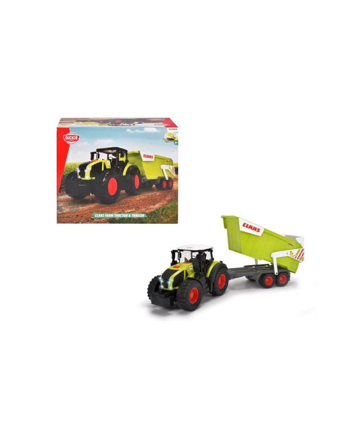 dickie Traktor z przyczepą 64cm FARM główny