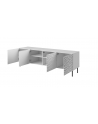 cama meble Szafka RTV HOLE 190x40 5xH59 5 biały mat - nr 5