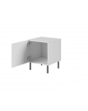 cama meble Szafka nocna HOLE 2szt 44x40 5xH53 5 biały mat - nr 2