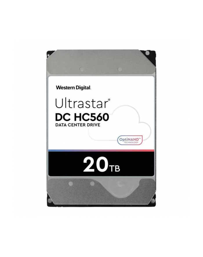 Dysk serwerowy HDD Western Digital Ultrastar DC HC560 WUH722020BL5204 (20 TB; 3.5 ; SAS) główny