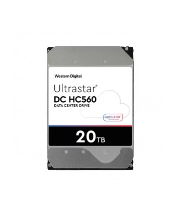 Dysk serwerowy HDD Western Digital Ultrastar DC HC560 WUH722020BLE6L4 (20 TB; 3.5 ; SATA III)
