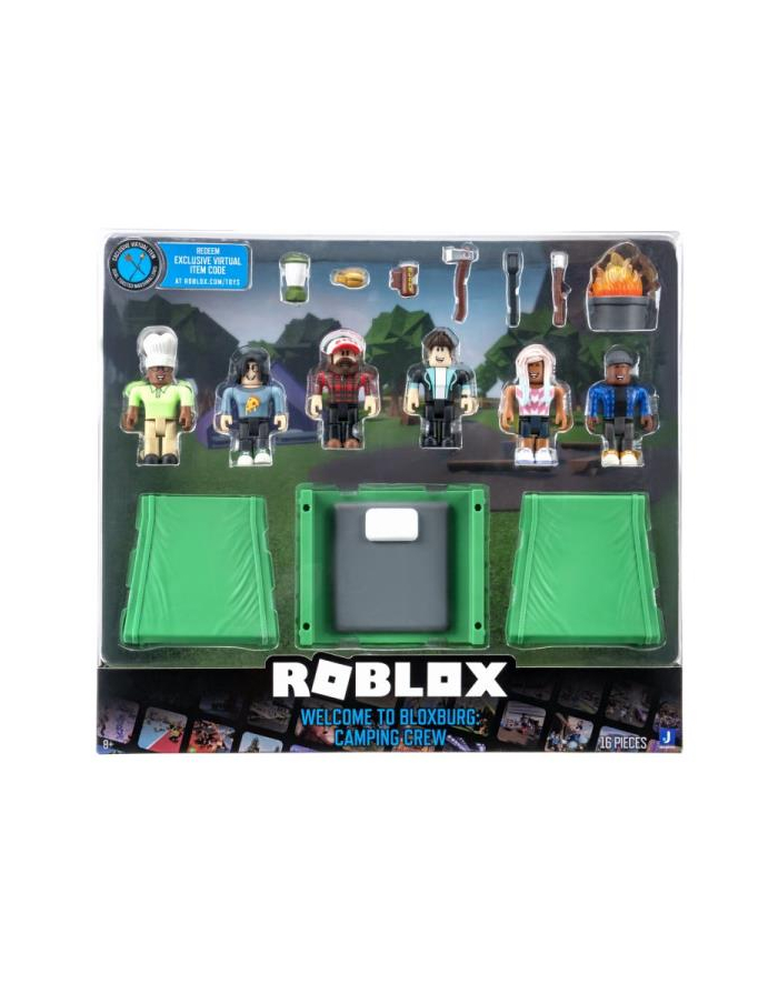 tm toys ROBLOX Figure Feat Environmental Set (Witamy w Bloxburgu: ekipa kempingowa) 0688 główny