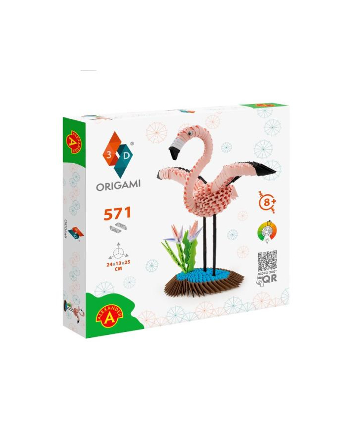 Origami 3D - Flaming / Flamingo 2572 ALEXAND-ER główny