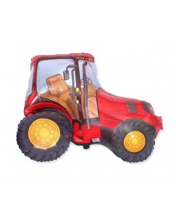 Balon foliowy 24''; FX - '';Traktor''; czerwony Godan
