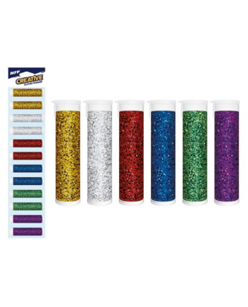 Puder brokatowy mix 12szt MFP 6330635 cena za 1 szt