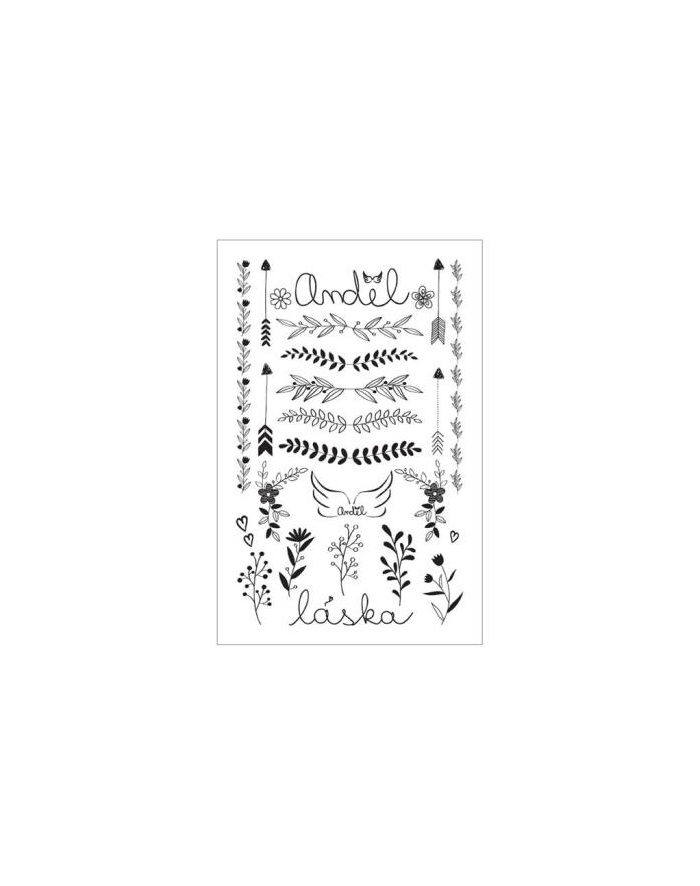 Tatuaż 16014 8,5 x 13cm miłość anioł MFP 1032203 główny
