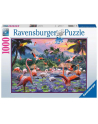 Puzzle 1000el Flamingi 170821 Ravensburger - nr 1