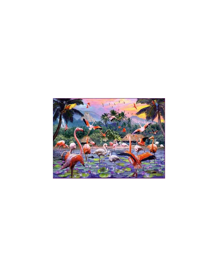 Puzzle 1000el Flamingi 170821 Ravensburger główny
