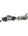 ata Dodge RAM 2500 Policujny Pikap z łodzią na lawecie i modułami 02507 - nr 10