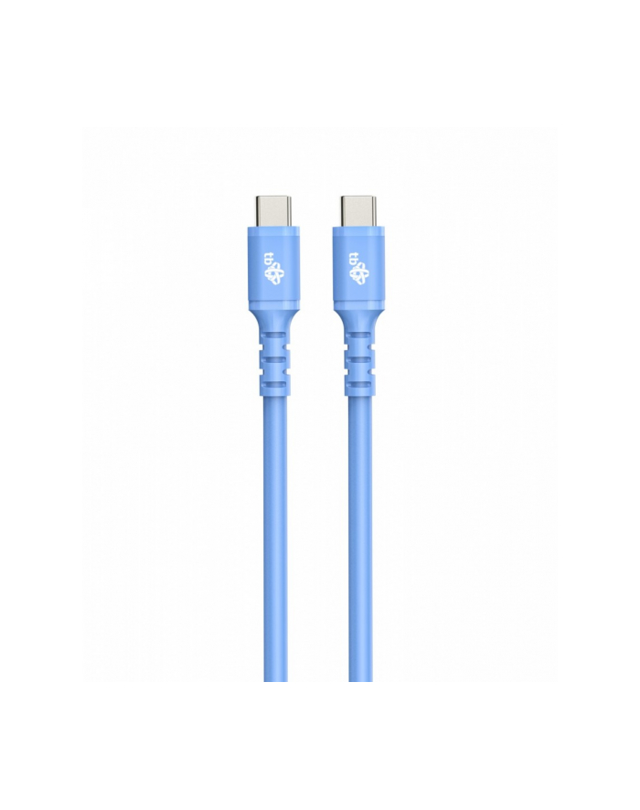 tb Kabel USB C - USB C 1m silikonowy niebieski główny