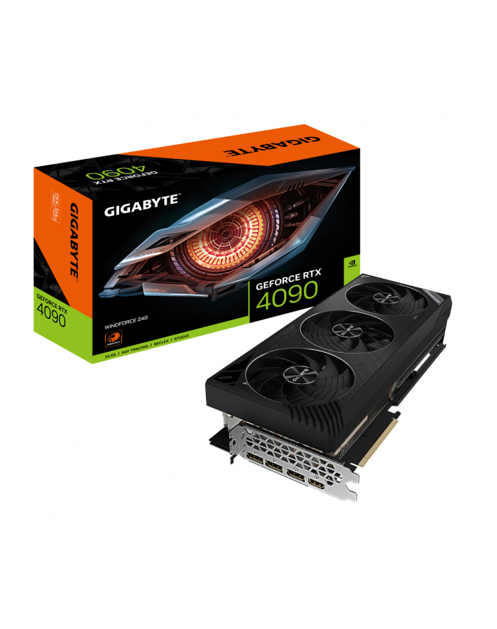 gigabyte Karta graficzna RTX 4090 WINDFORCE 24GD GDDR6X 384bit główny