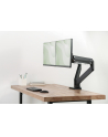 digitus Ramię biurkowe podwójne z zaciskiem, 2xLCD, max. 35', max. obciążenie 2x15kg, ze sprężyną gazową - nr 63