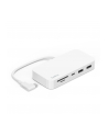 belkin Wieloportowy koncentrator USB-C 6 w 1 z mocowaniem Biały - nr 1