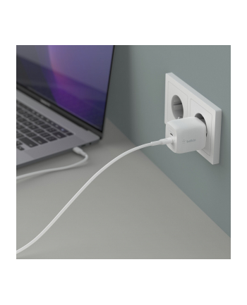 belkin Podwójna ładowarka ścienna USB-C GaN z PPS 45 W