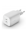 belkin Podwójna ładowarka ścienna USB-C GaN z PPS 65 W Biała - nr 10