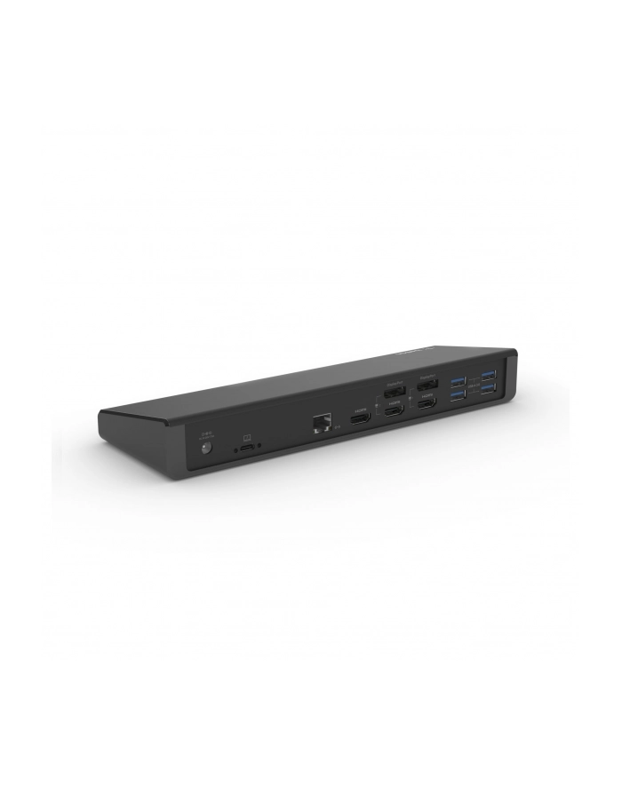 belkin Stacja dokująca USB C Display Link, obsługa trzech wyświetlaczy do 4K, HDMI, DP, USB C, USB A, GbE, Audio, PD 85w, kompatybilność z Mac/PC/Chrome główny