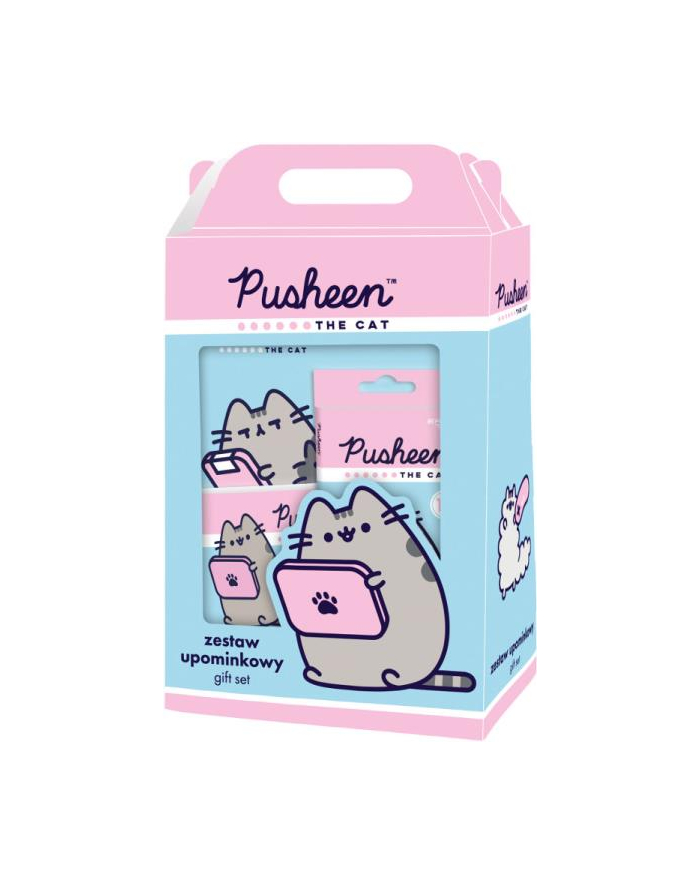 Wyprawka do szkoły - zestaw upominkowy Pusheen bambino Majewski główny