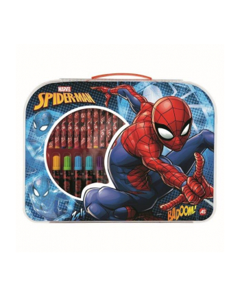 pulio Zestaw artystyczny z walizką kredki Spiderman