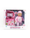 Lalka bobas 32cm z butelką nosidełkiem i dźwiękiem BLAL9130 BIGTOYS - nr 1
