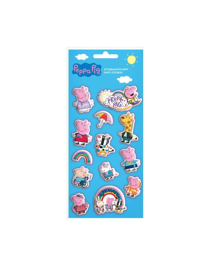 pulio Diakakis Naklejki wypukłe Peppa główny