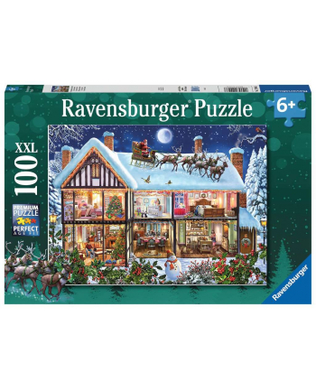Puzzle 100el XXL W święta 129966 Ravensburger