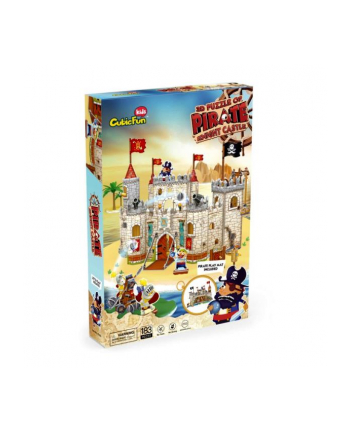 dante Puzzle 3D Zamek Piratów P833 Cubic Fun