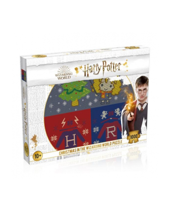 Puzzle 1000el Harry Potter Christmas w Wizardig World Winning Moves