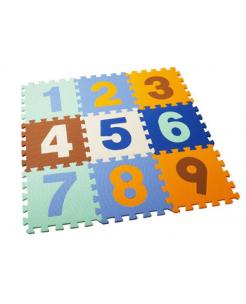 Mata podłogowa puzzle cyfry BPUZ7558 BIGTOYS