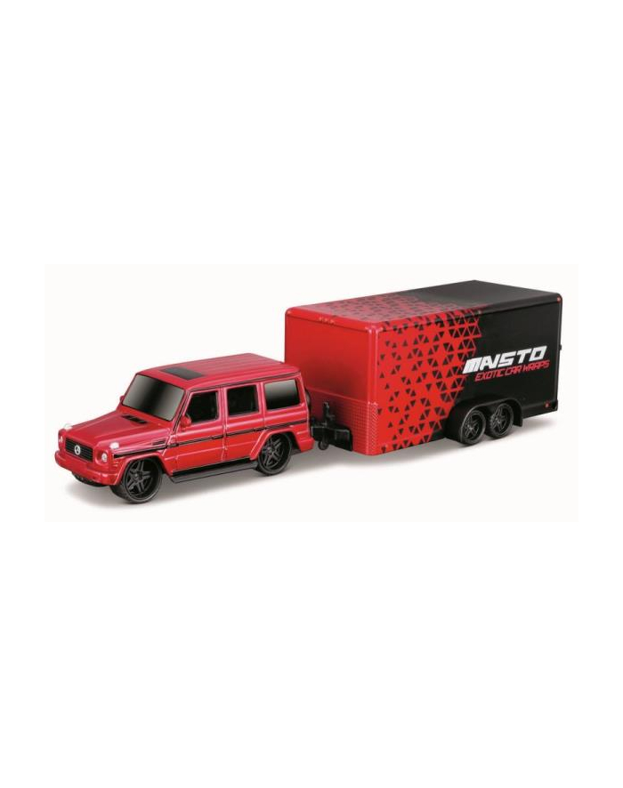 MAISTO 11368-24 Mercedes Benz G Class+Car Trail 1:64 główny