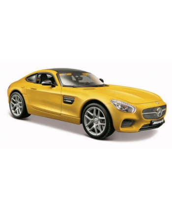 MAISTO 31134-85 Mercedes AMG GT żółty 1:24