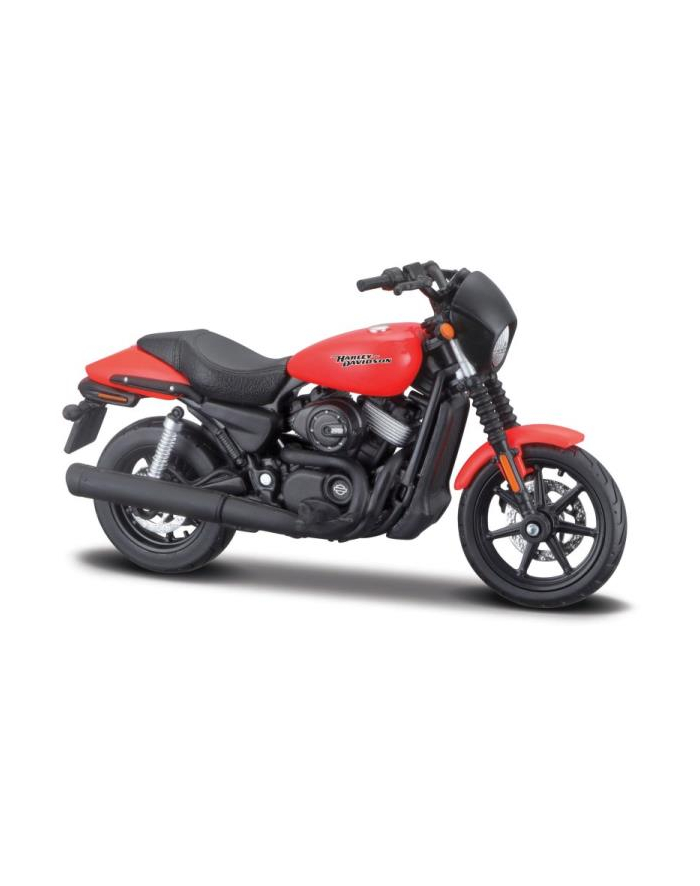 MAISTO 39360-38 Motocykl Harley-Davidson Street 750 2015 czerwony 1:18 główny