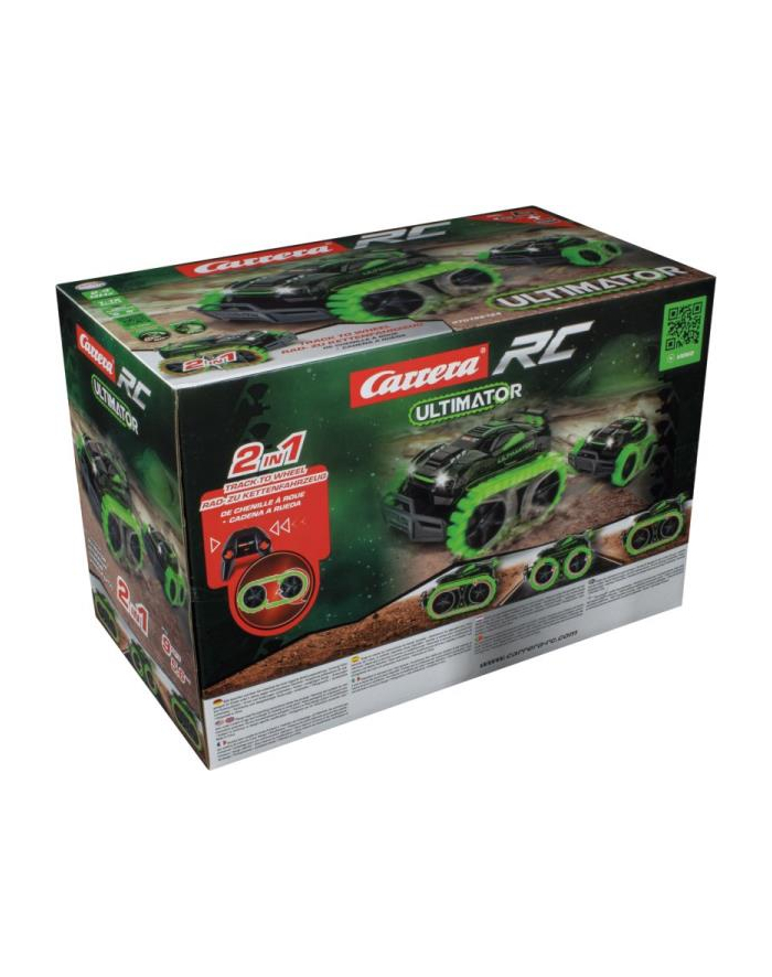 carrera toys Auto na radio ULTIMATOR Ultimate Terrain Vehicle (UTV) napęd zmienny 2:1 (koła/gąsiennice), światła LED 162124 Carrera główny