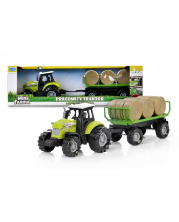 Traktor z przyczepą mini farma 132940 Artyk